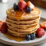 Fluffy Whole-Grain Pancakes First Image First Image