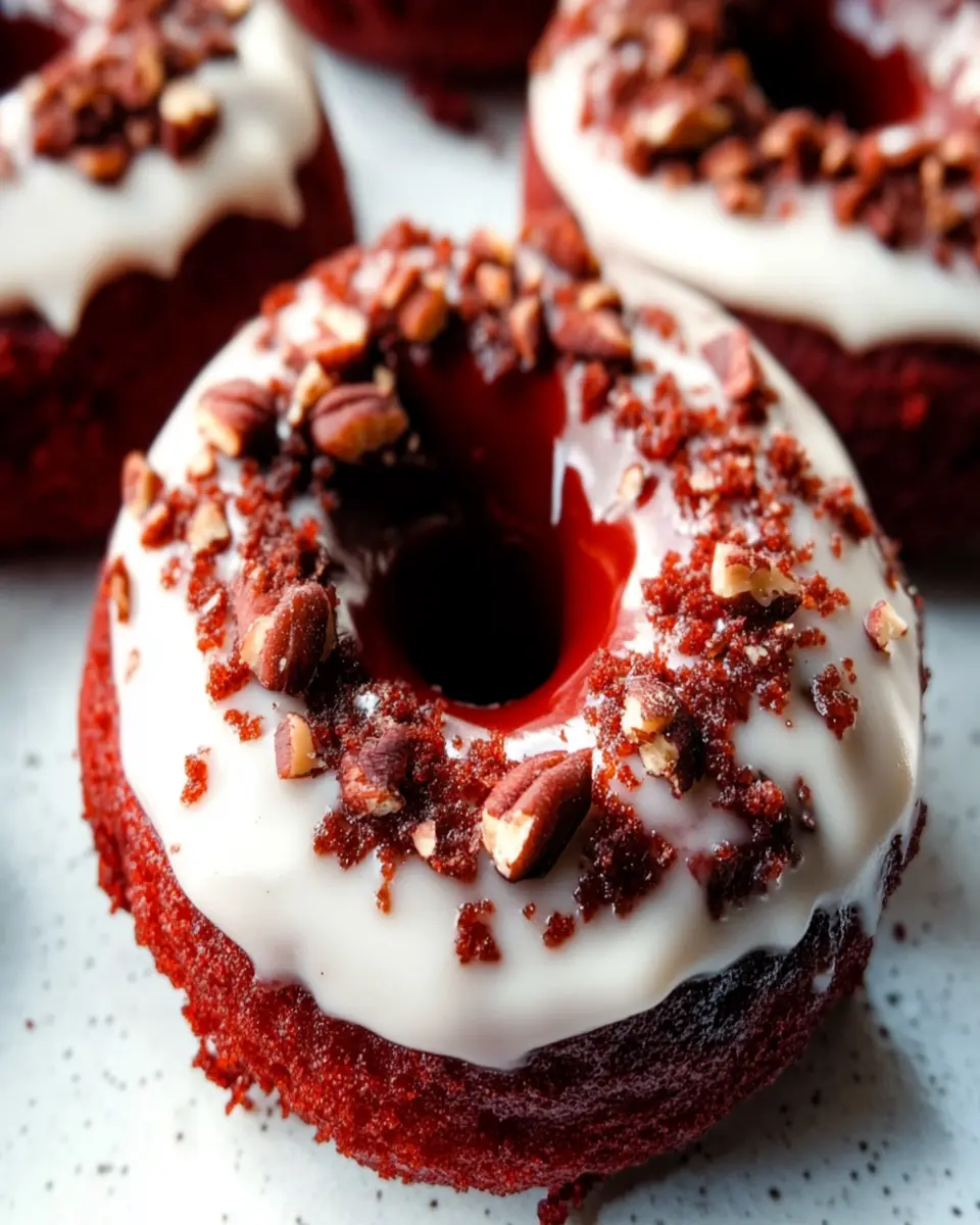 Keto Red Velvet Doughnuts First Image First Image