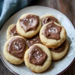 Soft Cream Cheese Cookies With Nutella Glaze First Image First Image