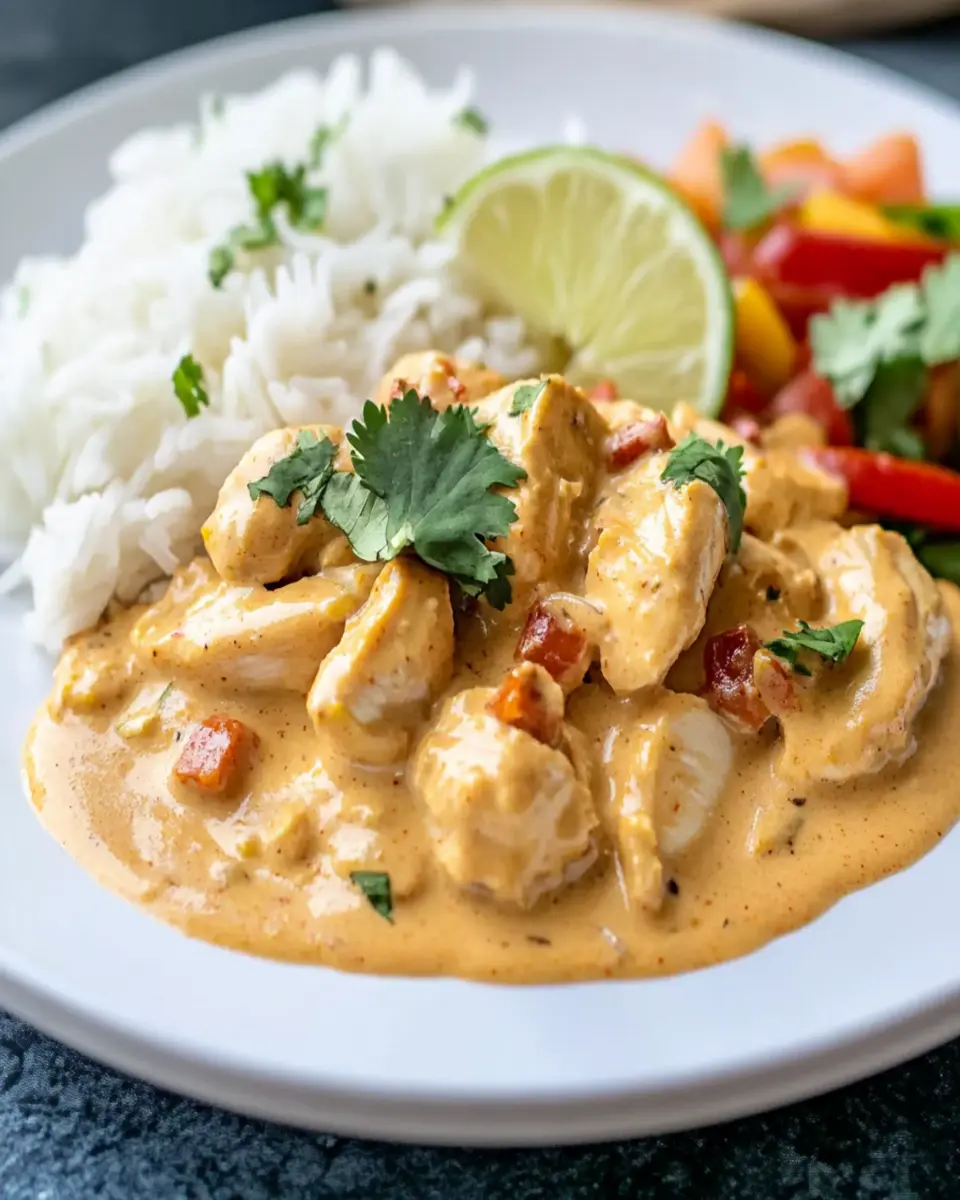 Peruvian Creamy Chicken in Chili Sauce: A Bold Flavor Escape