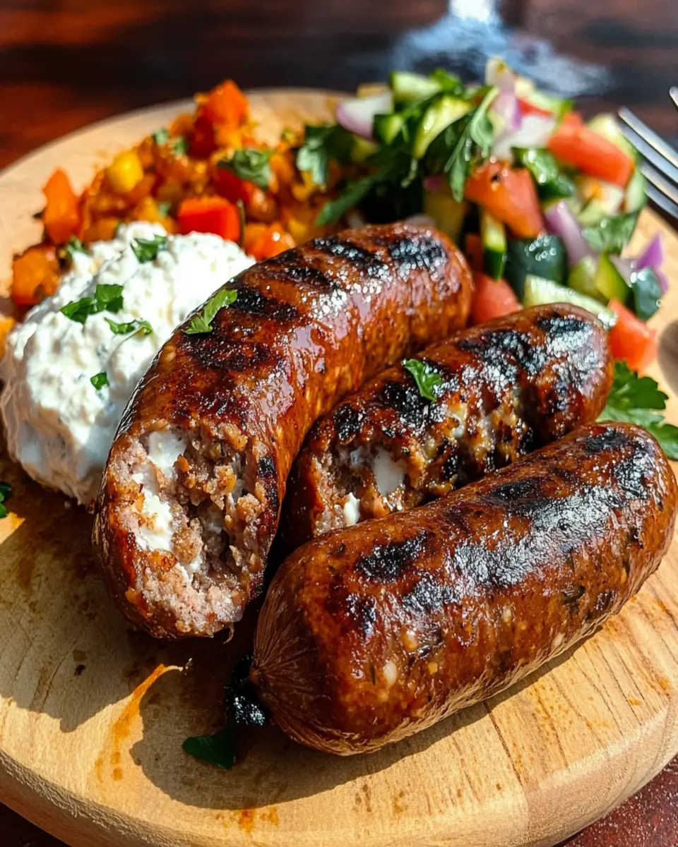 Bosnian Grilled Sausages with Cheese Spread: A Juicy Delight