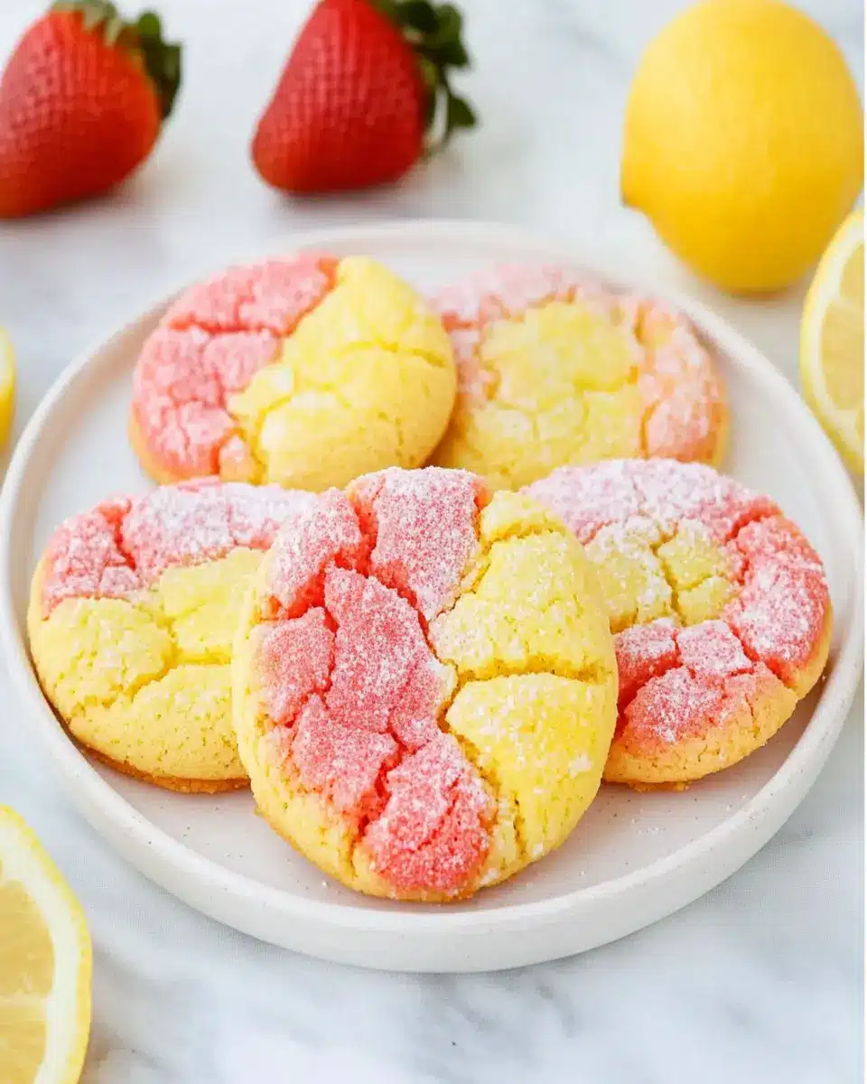 Strawberry Lemonade Cookie Recipe: Blissfully Tart Delight!