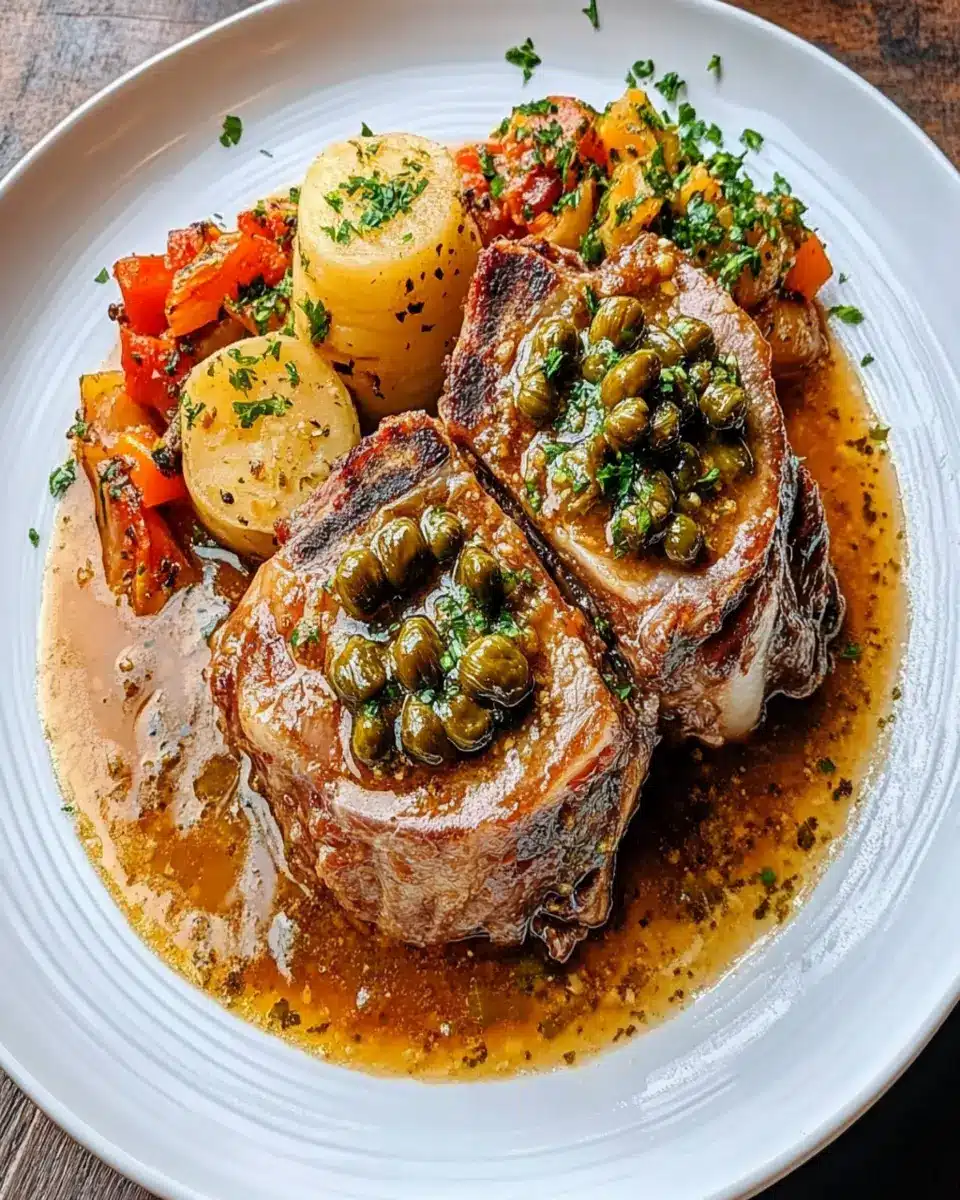 Capers & Collagen-Rich Osso Buco: A Juicy Comfort Dish