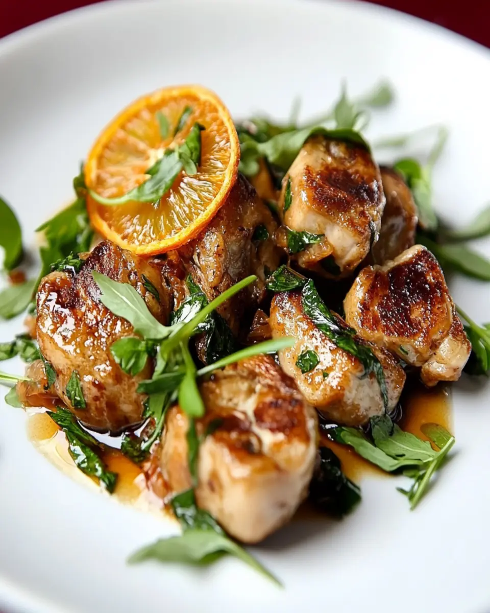 Burnt Orange Sweetbread Sauté: An Indulgent Flavor Escape