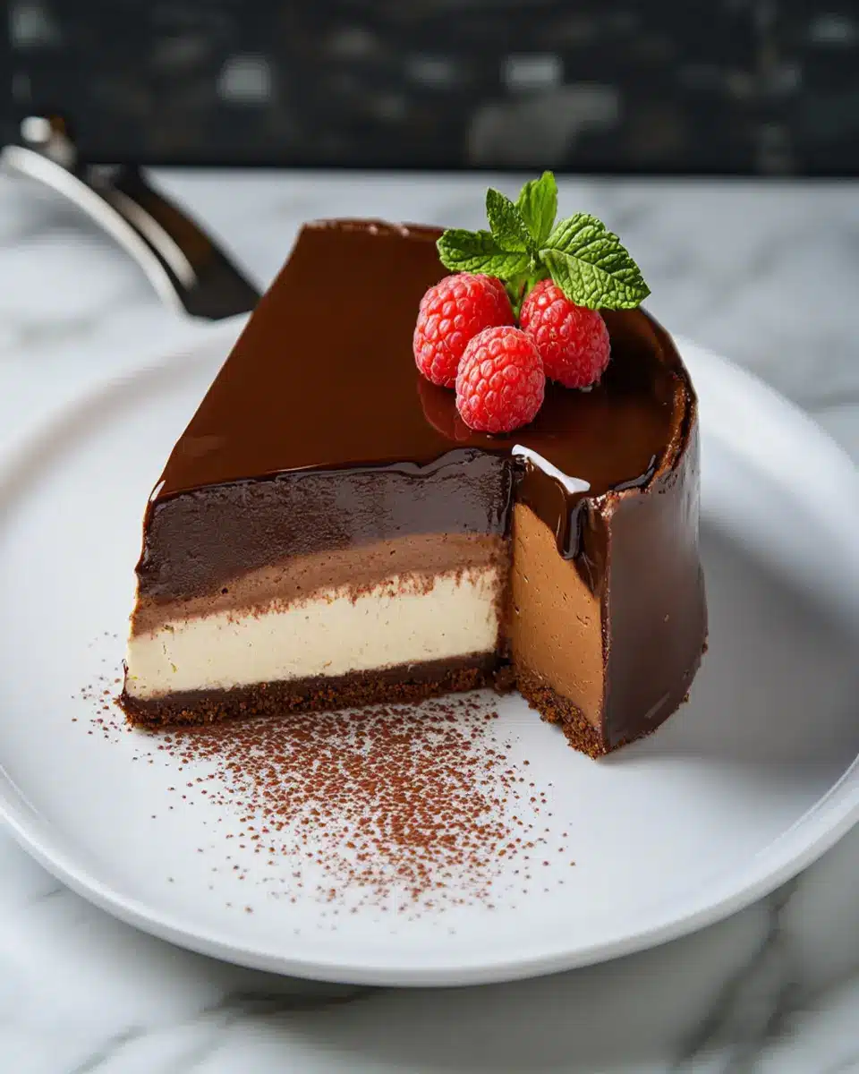 Chocolate San Sebastian Cheesecake: Irresistibly Creamy Delight