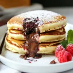 Fluffy Nutella-Stuffed Pancakes Recipe First Image First Image