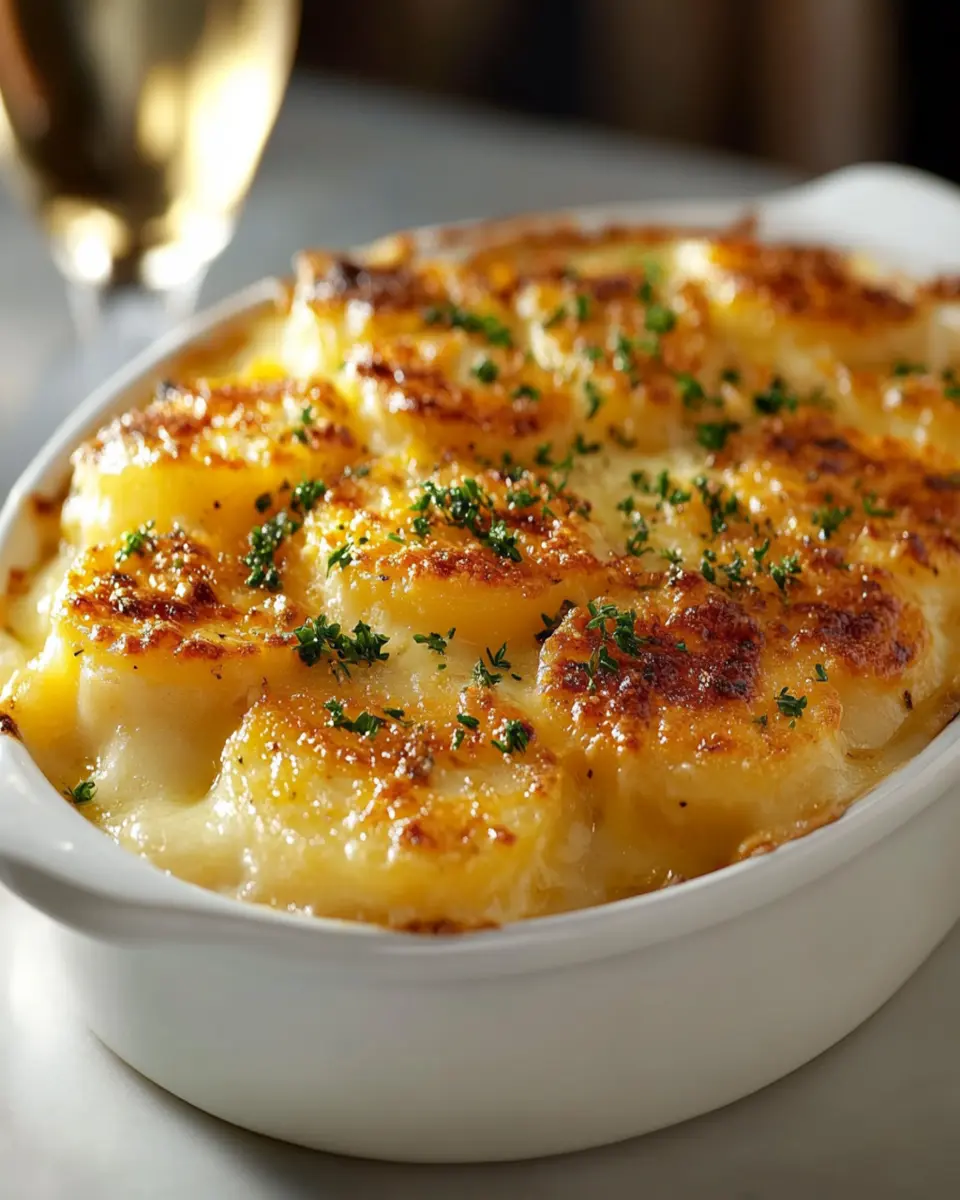 Ruth’s Chris Potatoes au Gratin: Indulgent Comfort Food Bliss