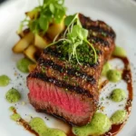 Wasabi-Crusted Seared Ribeye First Image First Image