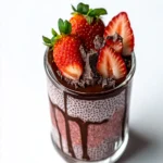 Chocolate-Covered Strawberry Chia Pudding First Image First Image