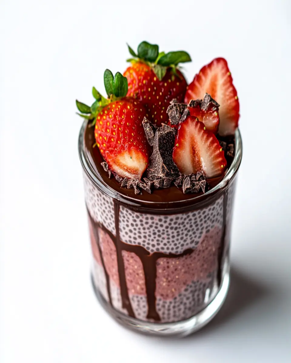 Chocolate-Covered Strawberry Chia Pudding: Indulgent & Easy Treat