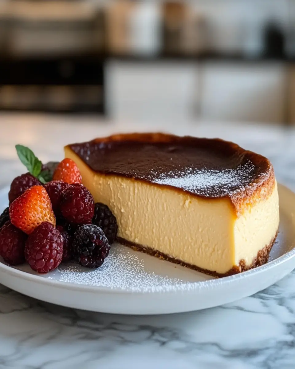 Creamy Burnt Basque Cheesecake: Indulgent Bliss Awaits