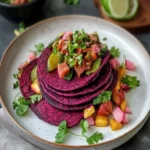 Easy Beet Tortilla Recipe (Gluten Free) First Image First Image