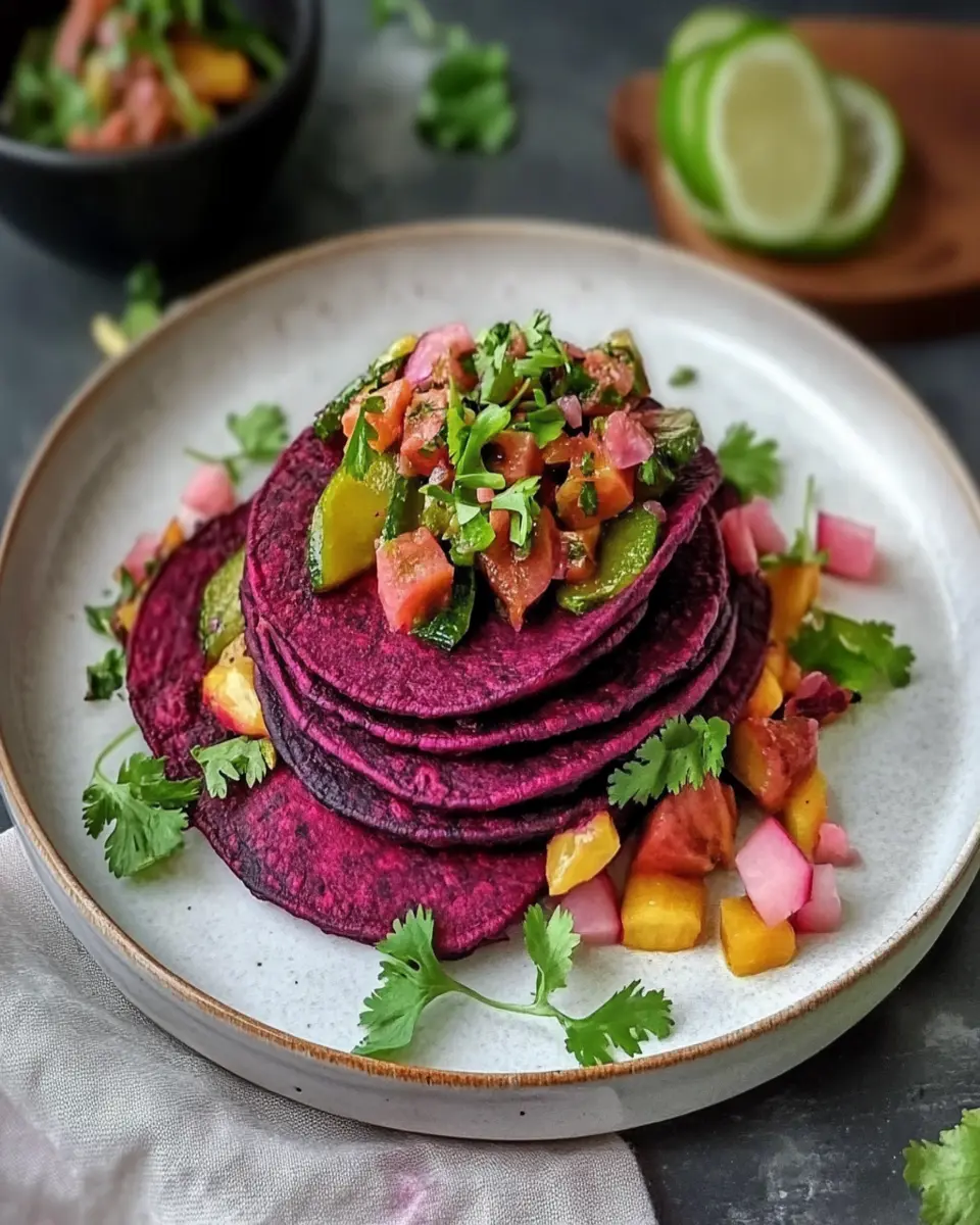 Easy Beet Tortilla Recipe: A Gorgeous Gluten-Free Delight