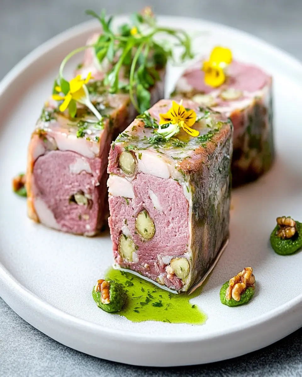 Pickled Walnut Veal Terrine: The Best Homemade Delight!