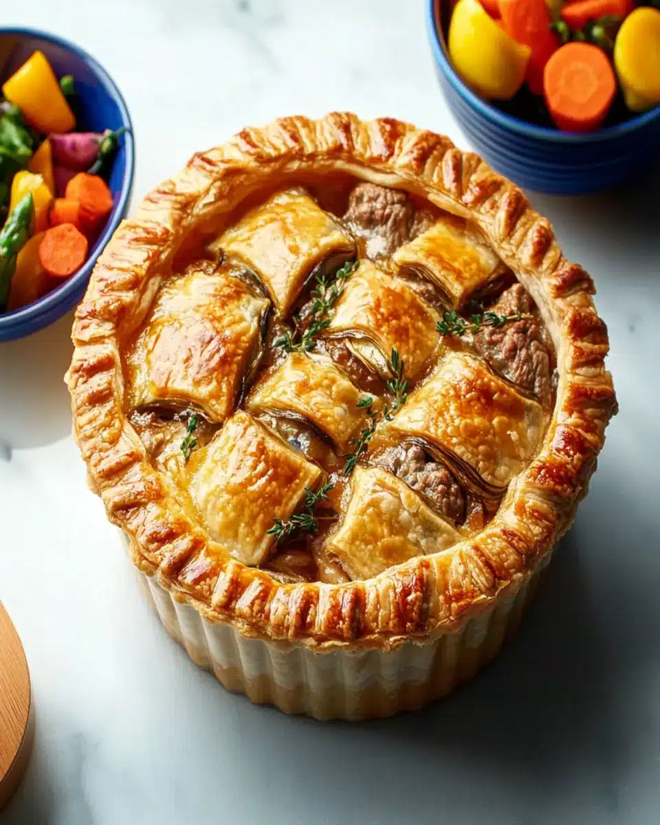 Oyster & Beef Surf-N-Turf Pie: Irresistibly Rich Comfort Food