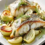 Fennel & Fat-Back Roasted Bass First Image First Image