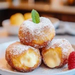 Italian Custard Bomboloni First Image First Image