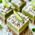 Refreshing No-Bake Chia Pudding Bars with Zesty Coconut Lime First Image First Image