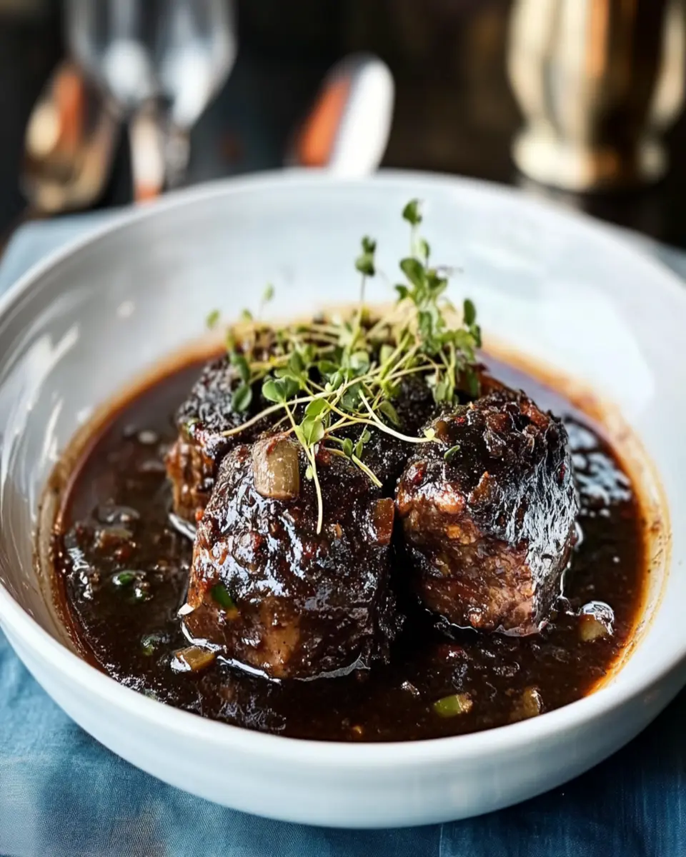 Star Anise Braised Oxtail Jam: Irresistibly Flavorful Delight