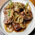 Bourbon-Soaked Liver & Onions First Image First Image