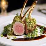 Pistachio-Encrusted Rack of Lamb First Image First Image