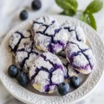 Blueberry Crinkle Cookies First Image First Image