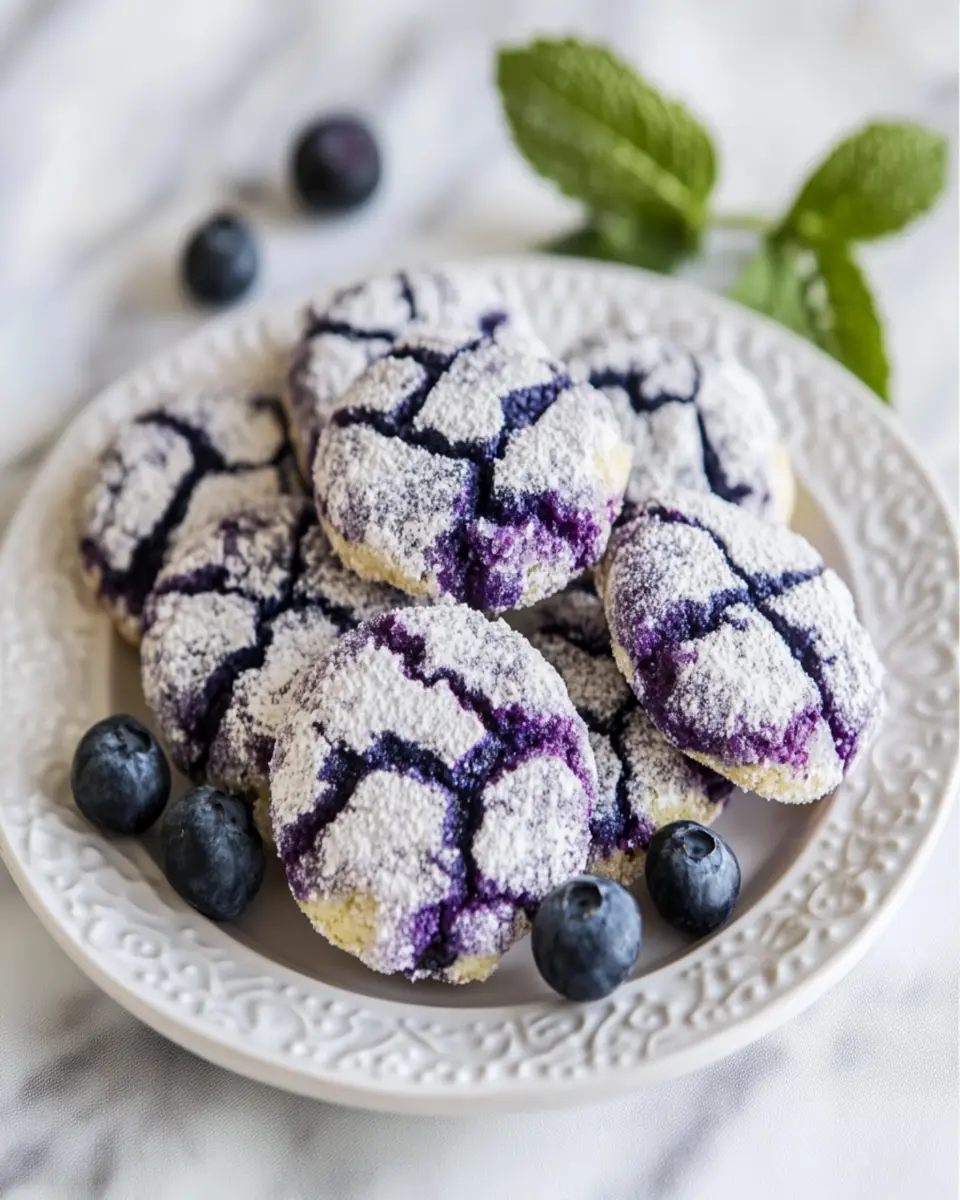 Blueberry Crinkle Cookies: The Best Sweet Treat Ever!