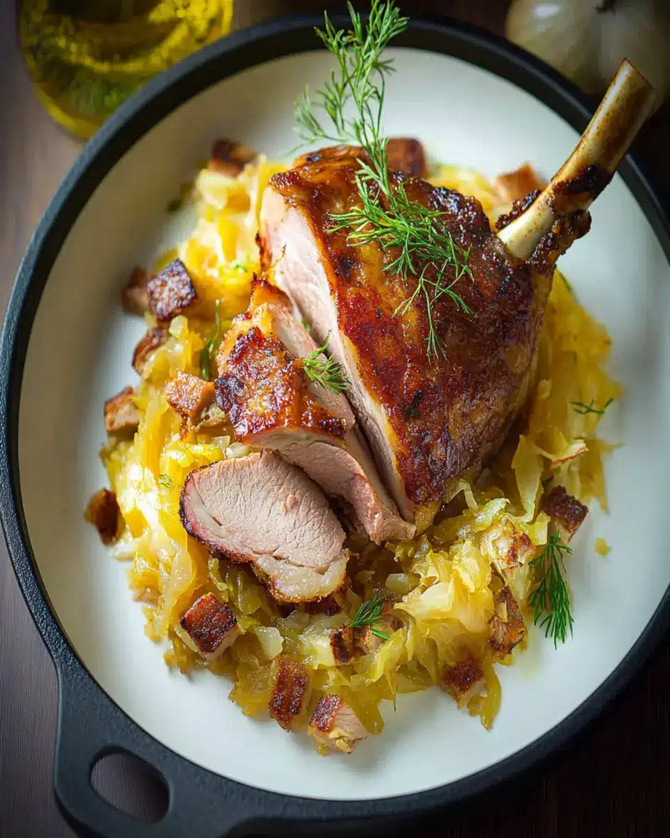 Fermented Cabbage Lard Roast: Juicy Comfort for Home Cooks