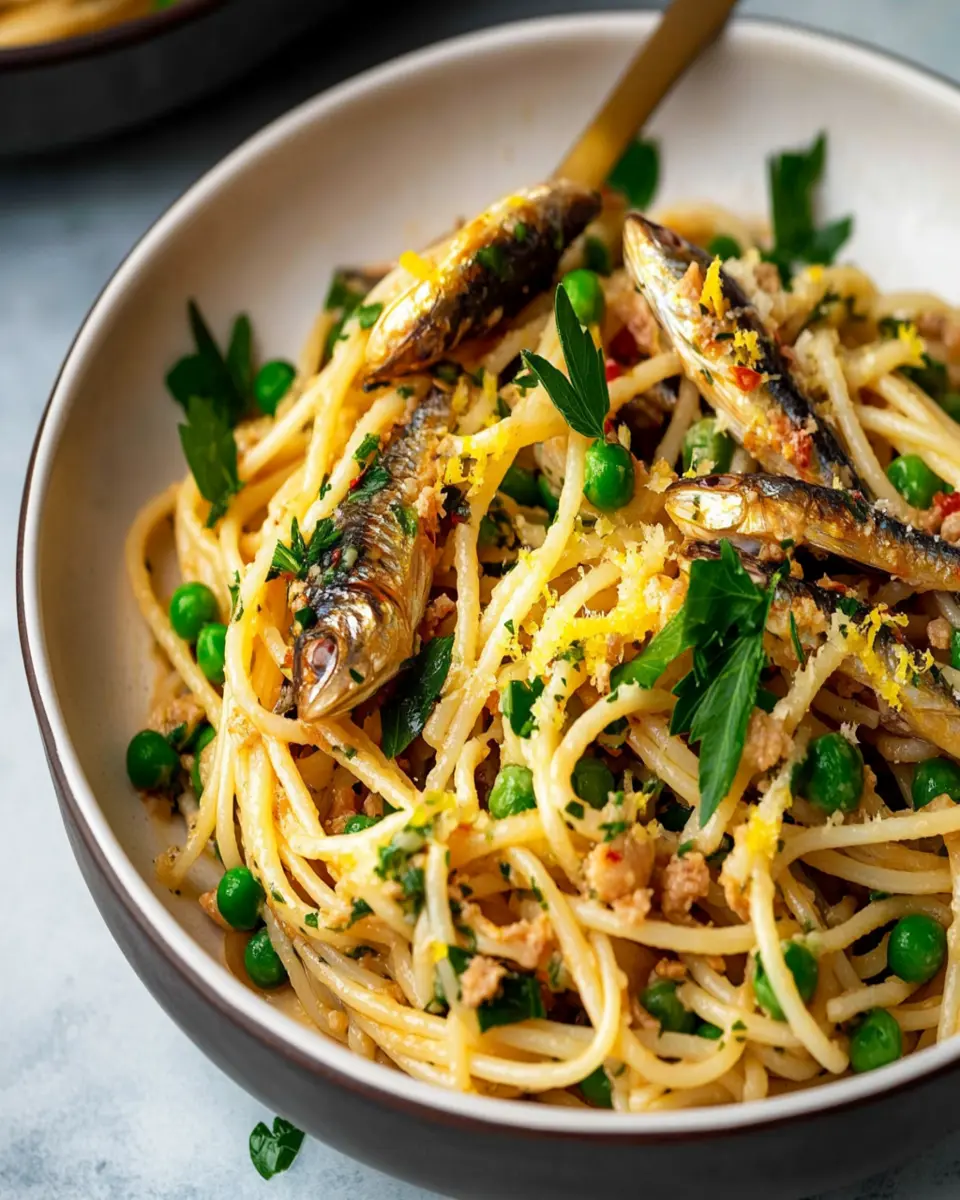 Healthy Sardine Pasta: Easy, Flavor-Packed Comfort Dish