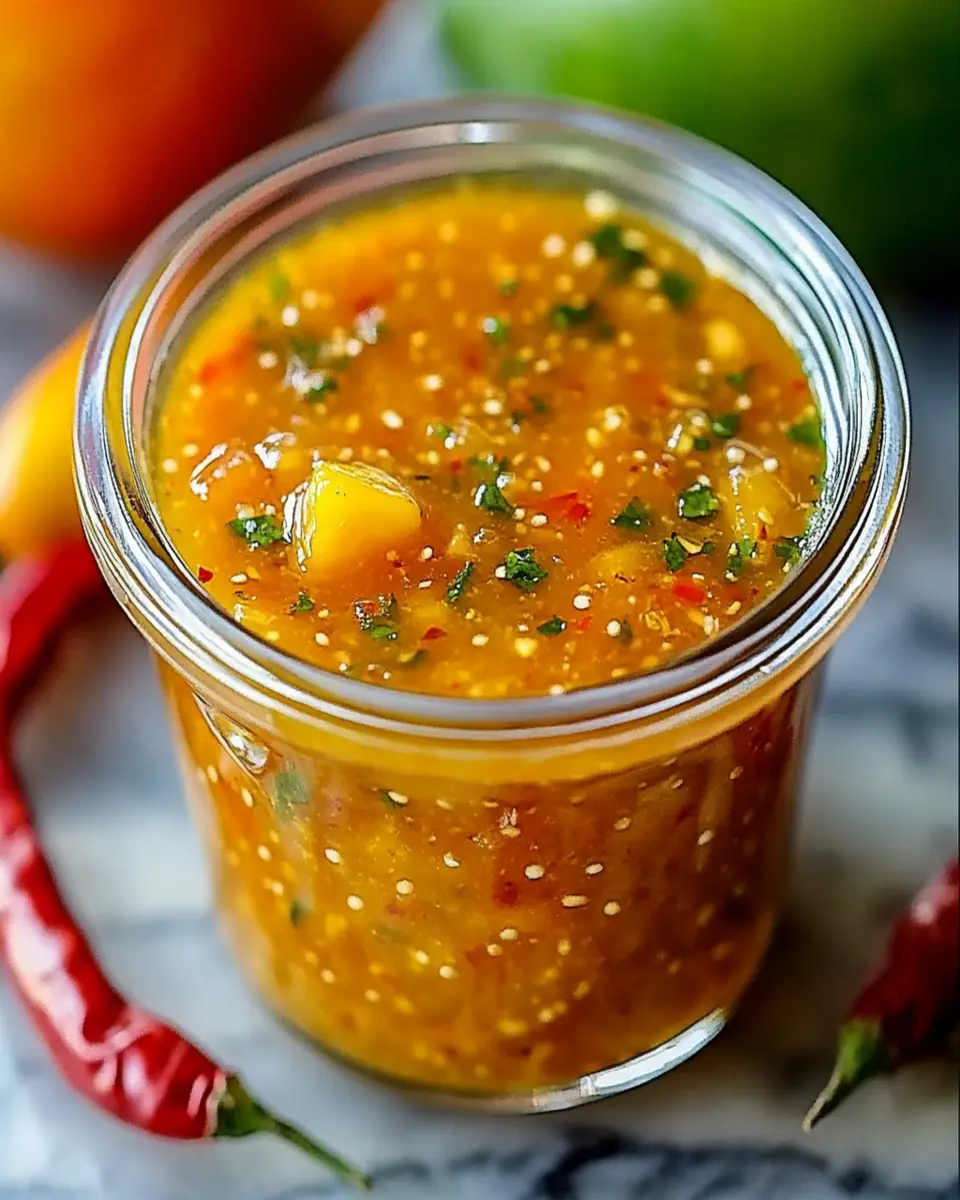 Mango Habanero Honey Garlic Sauce: Bold Flavor Explosion!