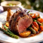 Lavender-Salted Lamb Loin First Image First Image