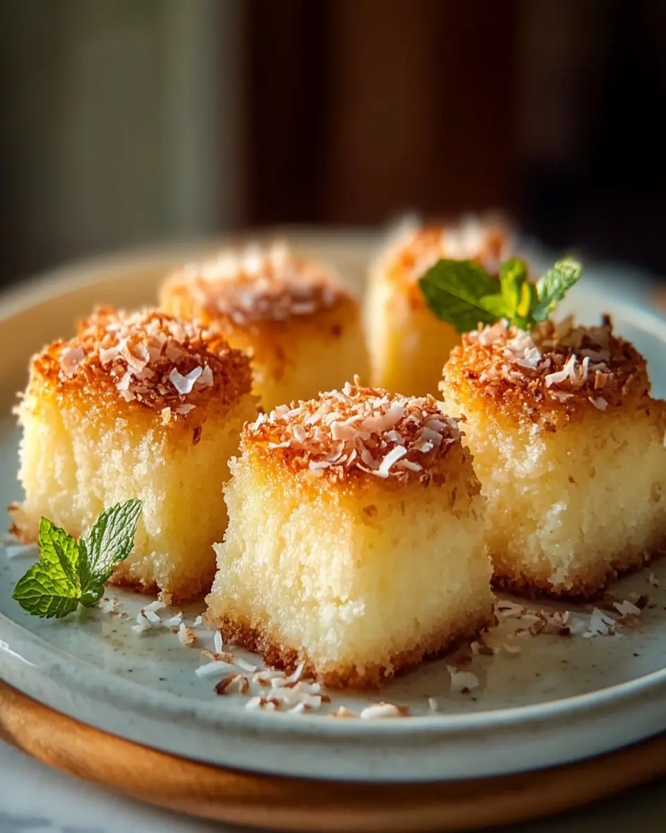 Portuguese Coconut Cakes: Irresistibly Sweet and Simple Delights