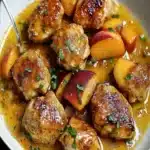 Coconut Peach Chicken First Image First Image