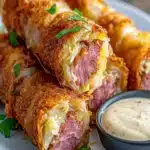 Keto Crispy Reuben Roll-Ups – Gluten-Free, Low-Carb Deli Snack Made Easy First Image First Image