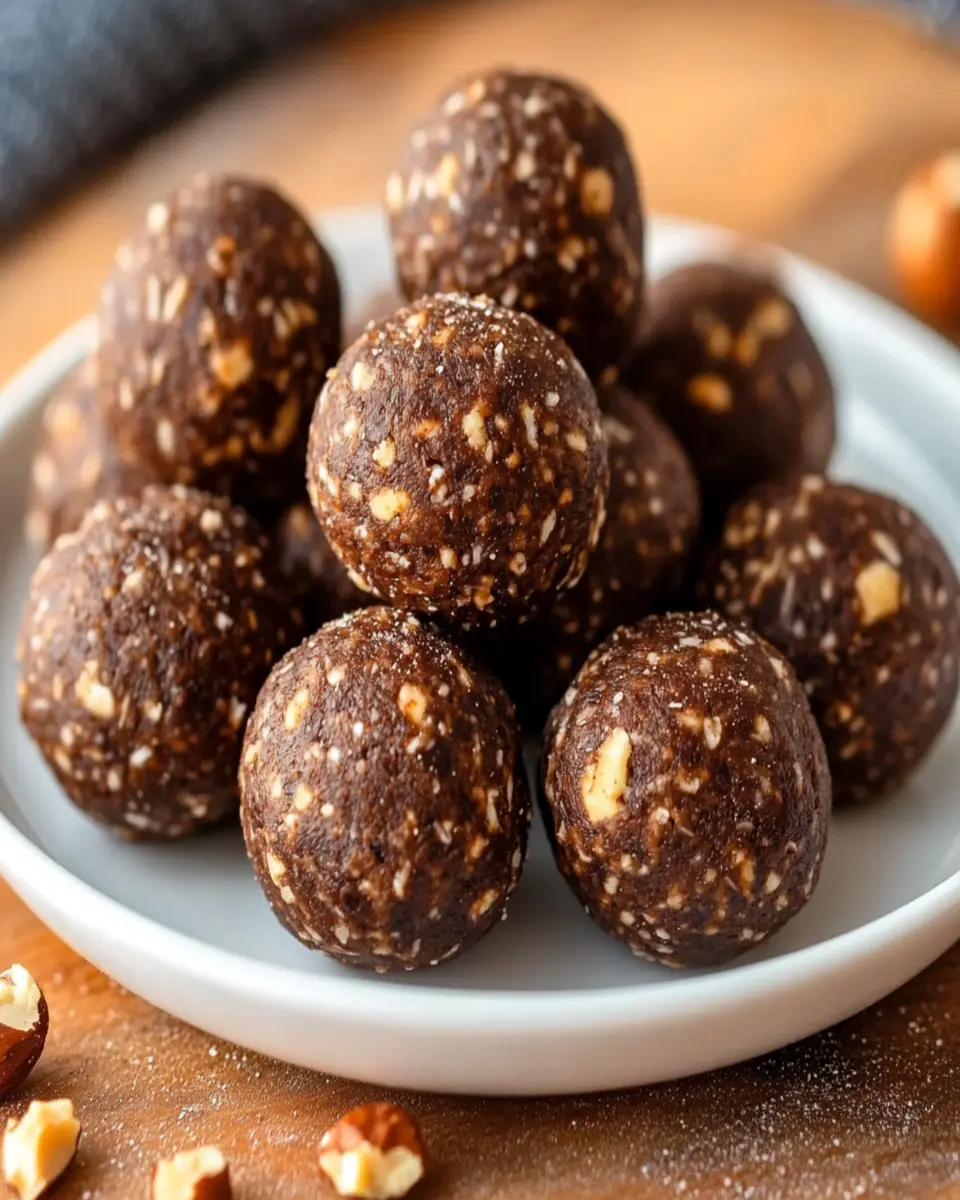 Espresso Hazelnut Energy Balls: Indulgent Boost for Your Day