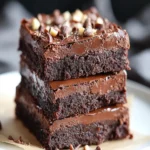 No Bake Nutella Brownies Recipe First Image First Image