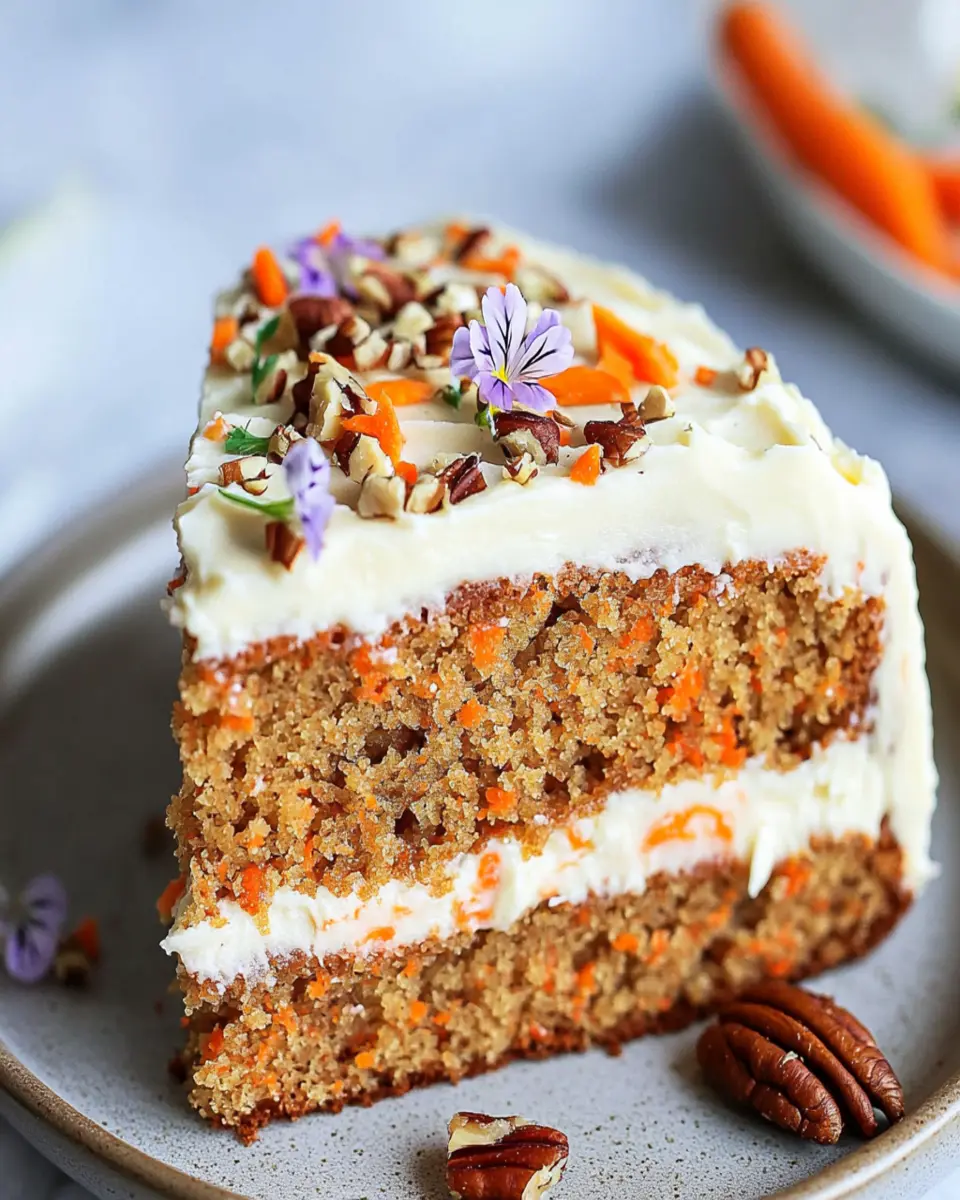 No Sugar No Flour Carrot Cake: Irresistibly Moist & Healthy!