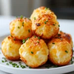 Irresistible Cheesy Mashed Potato Puff Bites First Image First Image