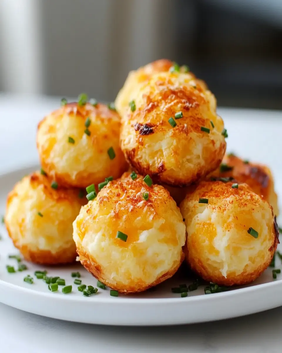 Irresistible Cheesy Mashed Potato Puff Bites You Can’t Resist