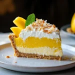 Mango Coconut Cream Pie First Image First Image