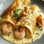 Seafood Crepes with Béchamel Sauce First Image First Image