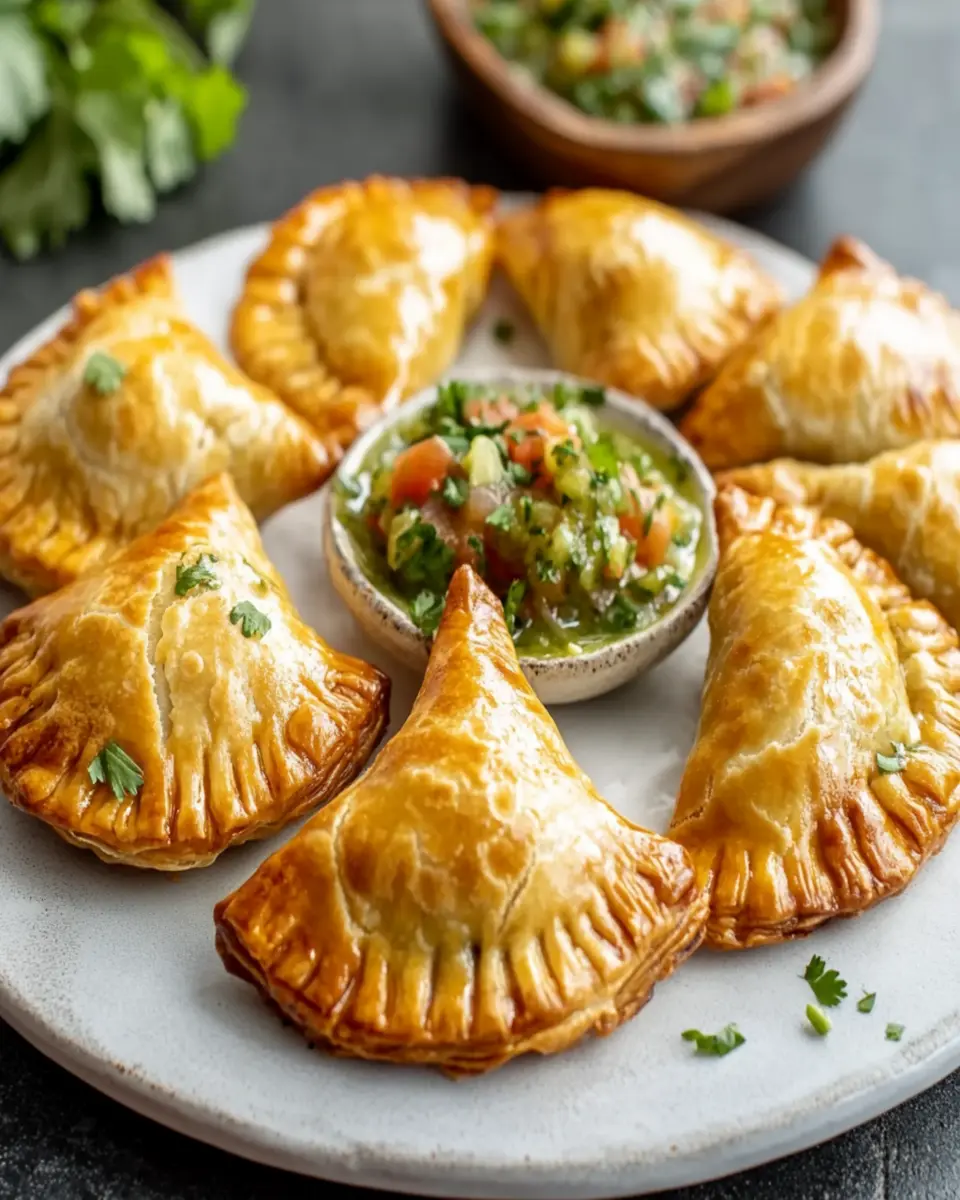 Bolivian Juicy Baked Empanadas First Image First Image