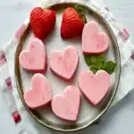 Valentine-Ready Strawberry Yogurt Heart Biscuits for Dogs First Image First Image