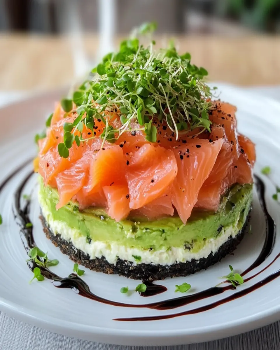 Savory Avocado Salmon Cheesecake: An Easy Gourmet Delight
