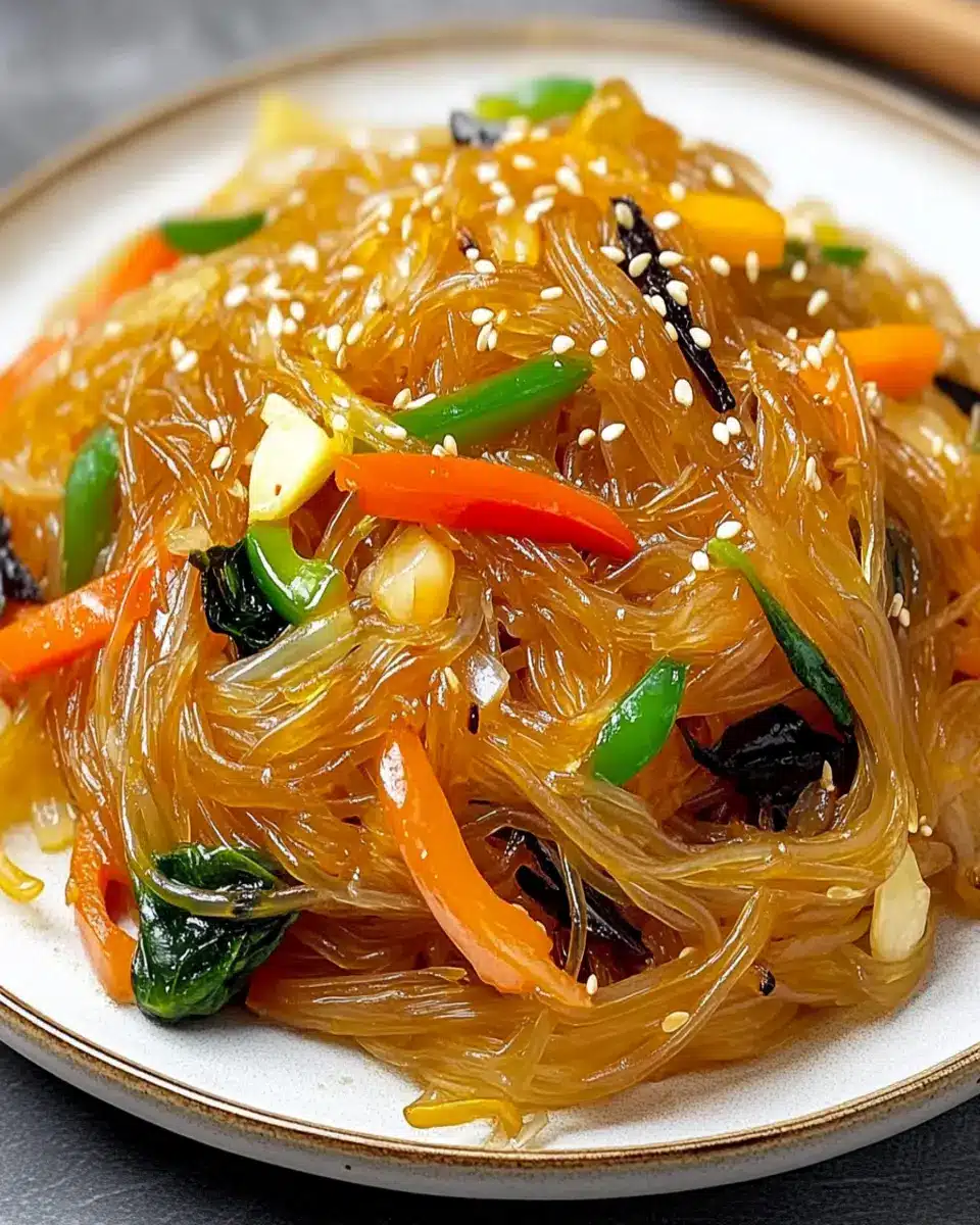 Korean Sweet Potato Glass Noodle Stir-Fry: Irresistibly Flavorful