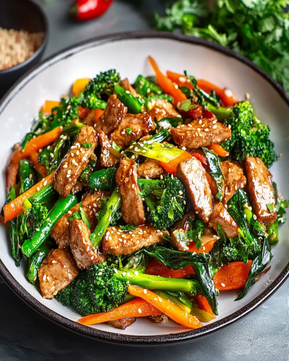 Ginger-Infused Suet Stir-Fry: A Bold Twist on Comfort Food
