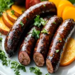 Cinnamon-Spiced Blood Sausage First Image First Image