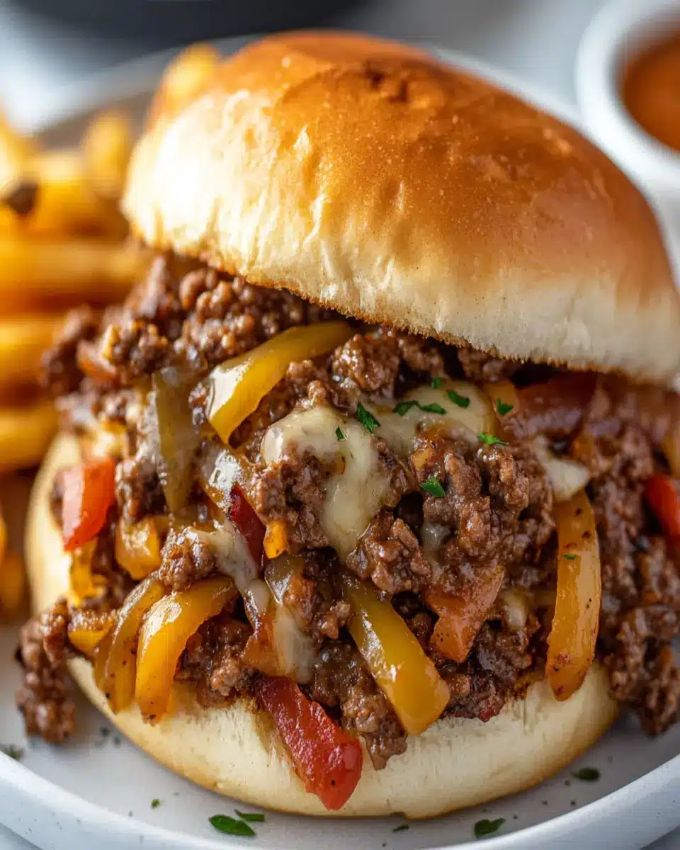 Gordon Ramsay Philly Cheesesteak Sloppy Joes for Ultimate Indulgence