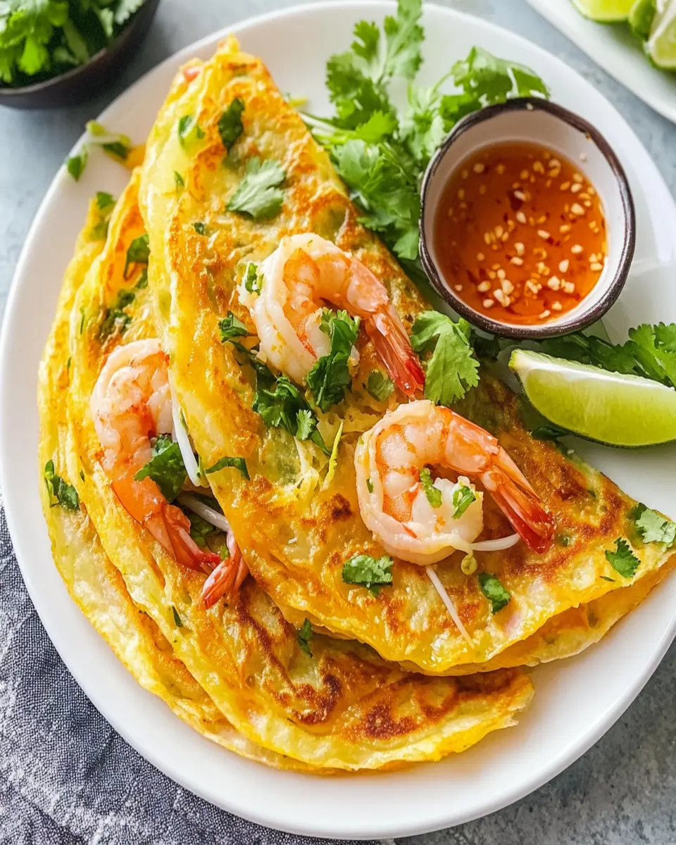 Easy Vietnamese Banh Xeo: Crispy Pancakes You’ll Love!