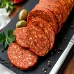 Tasty Homemade Vegan Salami First Image First Image